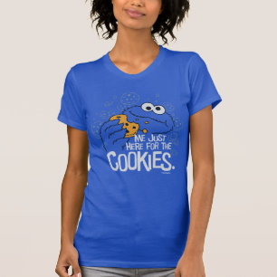 T-shirt Cookie Monster   Me Just Here pour les cookies