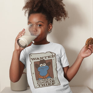 T-Shirt Cookie Monster   Poster Recherché