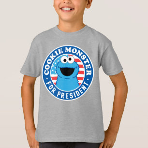 T-shirt Cookie Monster pour le président