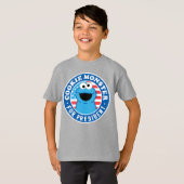 T-shirt Cookie Monster pour Président (Devant entier)