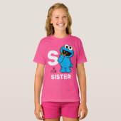 T-shirt Cookie Monster | S comme Soeur (Devant entier)