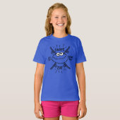 T-shirt Cookie Monster Skate Logo - Patinage, Manger, 24h/ (Devant entier)