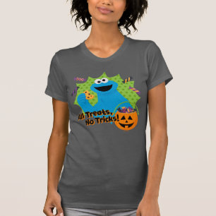 T-shirt Cookie Monster Tous Les Traitements, Pas De Truc