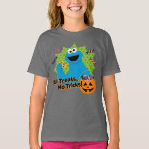 T-shirt Cookie Monster   Tous Les Traitements, Pas De Truc