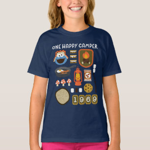T-shirt Cookie Monster   Un Camper Heureux