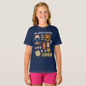 T-shirt Cookie Monster | Un Camper Heureux (Devant entier)