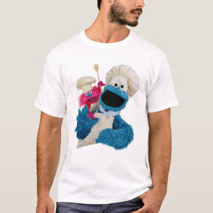 T-shirt Cookie Monster's Foodie Truck Friends