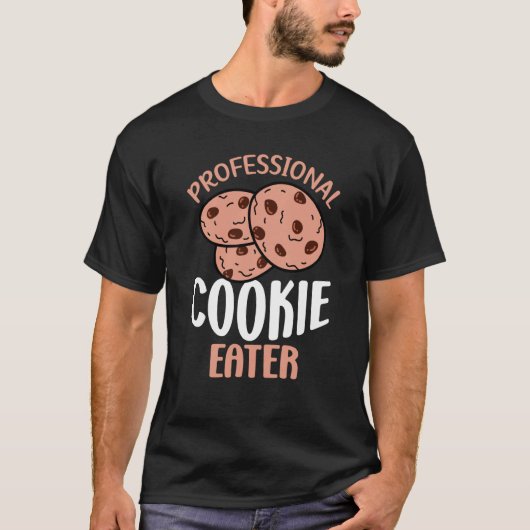 T-shirt Cookie Professionnel Cuisinier Cookie Baker (Devant)