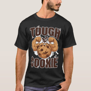 T-shirt Cookie robuste Bodybuilding Alimentation Lover Mus