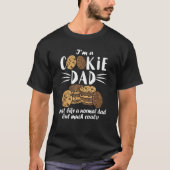 T-shirt Cookie Scout Funny Cookie Papa papa Chef de la tro (Devant)