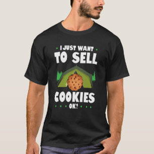 T-shirt Cookie Scout Pour Cookie Dealer Vendeur Cookie Coo