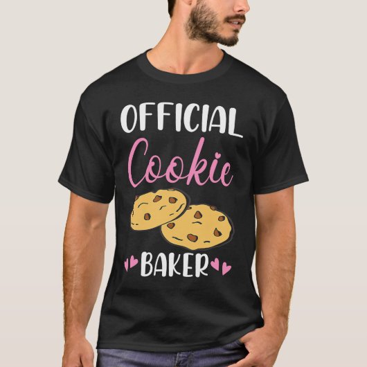 T-shirt Cookie Taster and Baker (Devant)