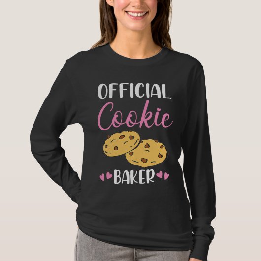 T-shirt Cookie Taster and Baker (Devant)