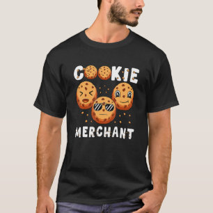 T-shirt Cookie Vente Commerçante Cuisine Cookies Garçons F