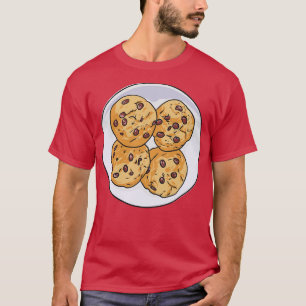 T-shirt Cookies à chips de chocolat Biscuits Cookie