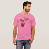 T-shirt Cookies à trempe double N Lait (Devant entier)