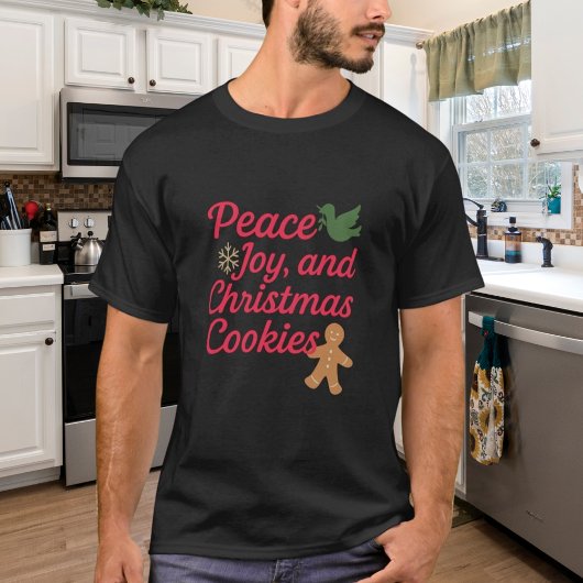 T-shirt Cookies de joie de Noël