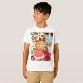 T-shirt Cookies de Noël (Devant entier)