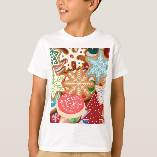 T-shirt Cookies de Noël (Devant)