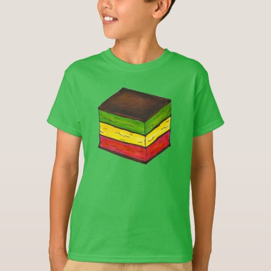 T-shirt Cookies de Noël italiens Rainbow Seven Layer (Devant)
