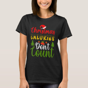 T-shirt Cookies de Noël Neige Gui Bonhomme de neige Cadeau