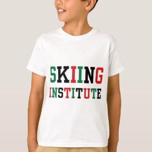 T-shirt Cookies d'hiver d'anciens du Sarcastic Skiing Inst