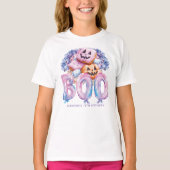 T-shirt Cookies effrayants Pink Purple Halloween Sleepover (Devant)