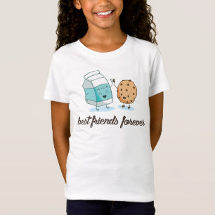 T-Shirt Cookies et lait meilleur ami