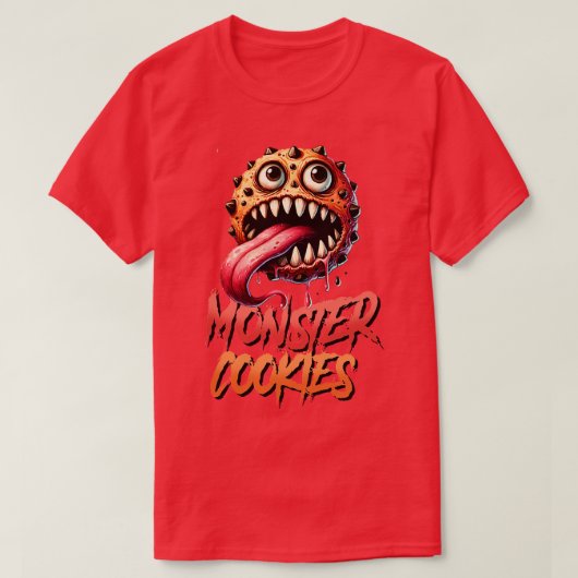 T-shirt Cookies Monster (Design devant)