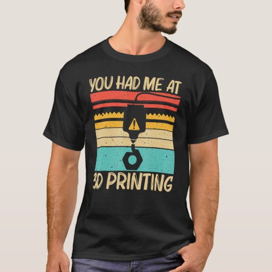 T-shirt Cool 3D Print For Men Women 3D Printer   Printing (Devant)