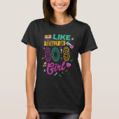 T-shirt Cool 80's Girl Retro Fashion Throwback Culture Par (Devant)