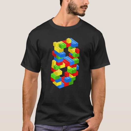 T-shirt Cool 8e anniversaire Bâtiments 8 ans Garçon (Devant)