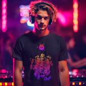 T-shirt Cool Abstrait coloré