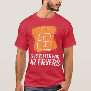 T-shirt cool air fryer pour hommes femmes cuisine gadget c