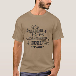 T-shirt Cool Alabama SEC Championnats 2021 Conception pour