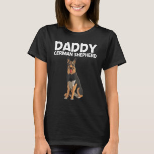 T-shirt Cool Allemand Berger Pour Hommes Papa GSD Chien K9