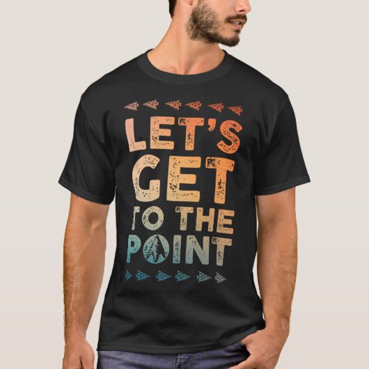T-shirt Cool Arrowhead Conception De Chasse Pour Hommes Fe (Devant)