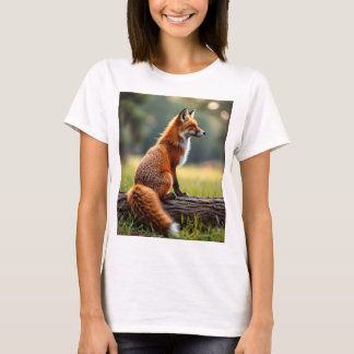T-shirt cool avec design original renard
