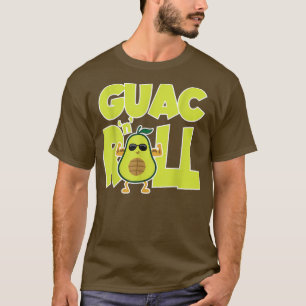 T-shirt Cool Avocado Rock n Roll 60s Guacamole Healthy Foo