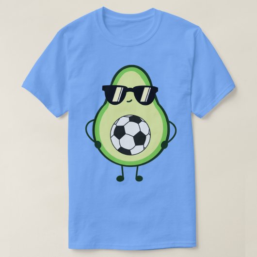 T-shirt Cool Avocado Soccer (Design devant)