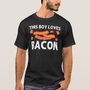 T-shirt Cool Bacon Art Pour Garçons Enfants Porc Pause