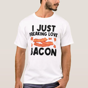 T-shirt Cool Bacon Art Pour Hommes Femmes Porc Bande De Po