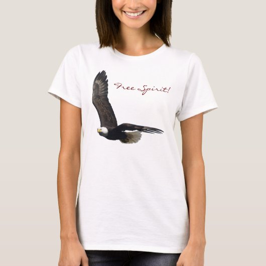 T-shirt Cool Bald Eagle Wildlife Collection (Devant)
