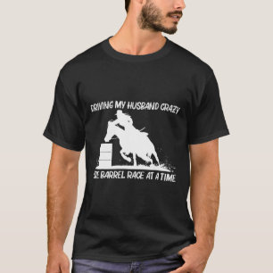 T-shirt Cool Barrel Racing Art Pour Femmes Maman Horseback