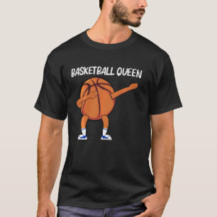T-shirt Cool Basketball Art Pour Femmes Maman Dabbing Ball