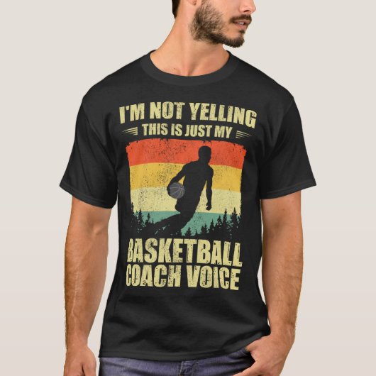 T-shirt Cool Basketball Coach For Men Women Team Basketbal (Devant)