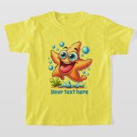 Cool Beach ajouter du texte Unisex kids starfish