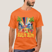 T-shirt cool beach bum unisex (Devant)