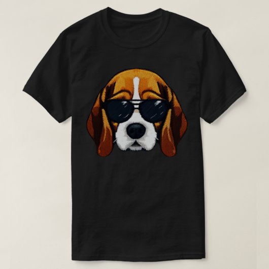 T-shirt Cool Beagle de chien (Design devant)