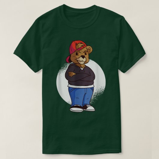 T-shirt Cool Bear Boy Adolescent (Design devant)